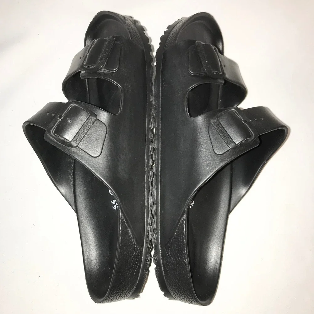 Birkenstock Arizona EVA Black Sandals Mens 13 Womens 15 Slides